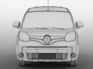 renault kangoo combi l1 2017 3D Model