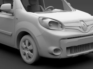 renault kangoo combi l1 2017 3D Model