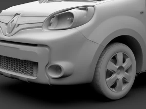 renault kangoo combi l1 2017 3D Model