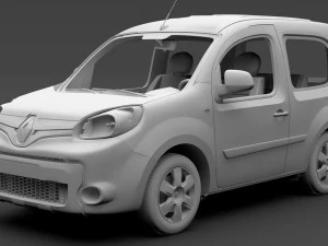 renault kangoo combi l1 2017 3D Model