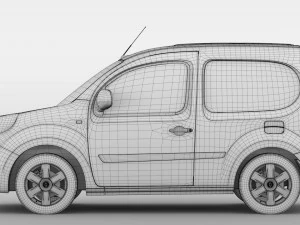 renault kangoo combi l1 2017 3D Model