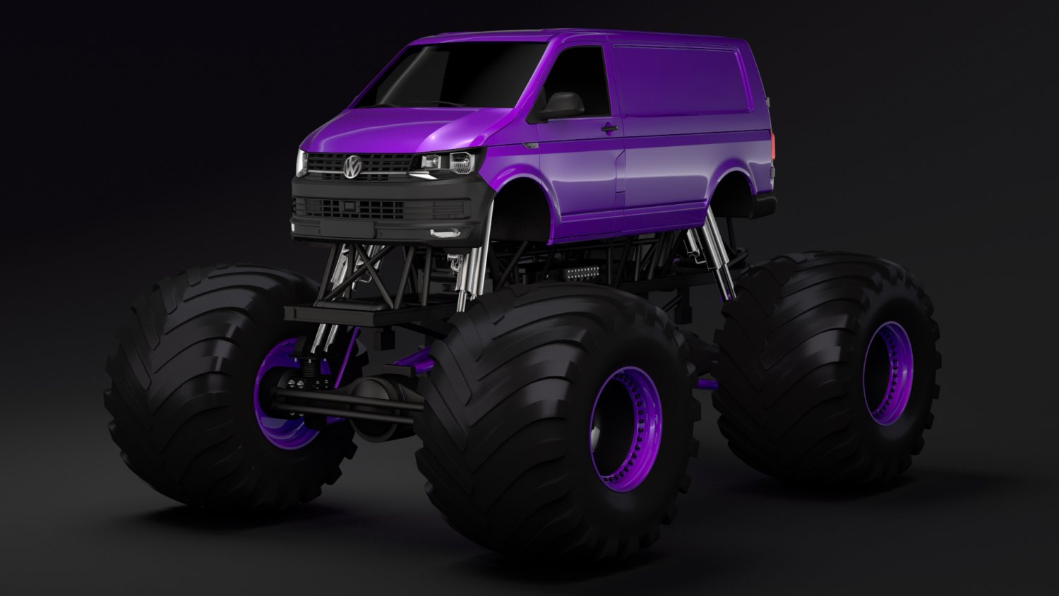 monster truck transporter