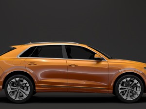 audi q8 50 tdi quattro s line 2018 3Dモデル