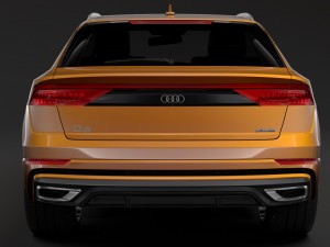 audi q8 50 tdi quattro s line 2018 3Dモデル