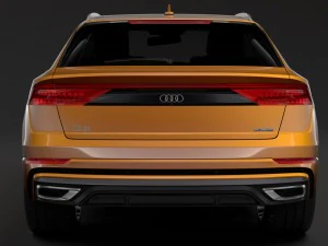audi q8 50 tdi quattro s line 2018 3D Model