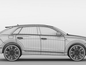 audi q8 50 tdi quattro s line 2018 3Dモデル