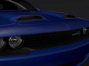 dodge challenger srt hellcat widebody lc 2019 3D Model