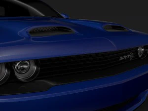 dodge challenger srt hellcat widebody lc 2019 3D Model