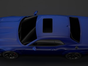 dodge challenger srt hellcat widebody lc 2019 3D Model