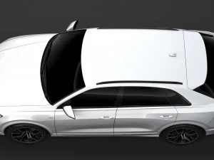 audi q8 55 tfsi quattro s line 2018 3D Model