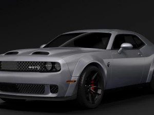 dodge challenger srt hellcat redeye widebody lc 2019 3D Model
