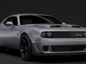 dodge challenger srt hellcat redeye widebody lc 2019 3D Model