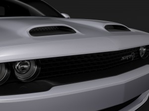 dodge challenger srt hellcat redeye widebody lc 2019 Model 3D