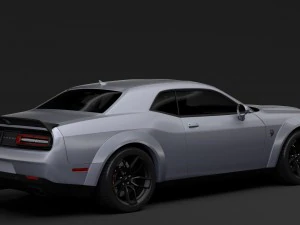 dodge challenger srt hellcat redeye widebody lc 2019 3D Model