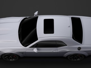 dodge challenger srt hellcat redeye widebody lc 2019 Model 3D