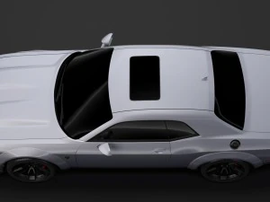 dodge challenger srt hellcat redeye widebody lc 2019 3D Model