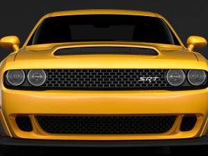 hennessey dodge challenger srt demon 2019 3D 模型