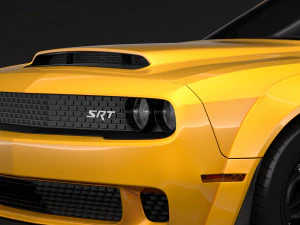 hennessey dodge challenger srt demon 2019 3D Model