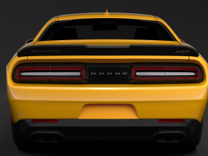 hennessey dodge challenger srt demon 2019 3D 模型