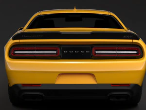 hennessey dodge challenger srt demon 2019 3D Model