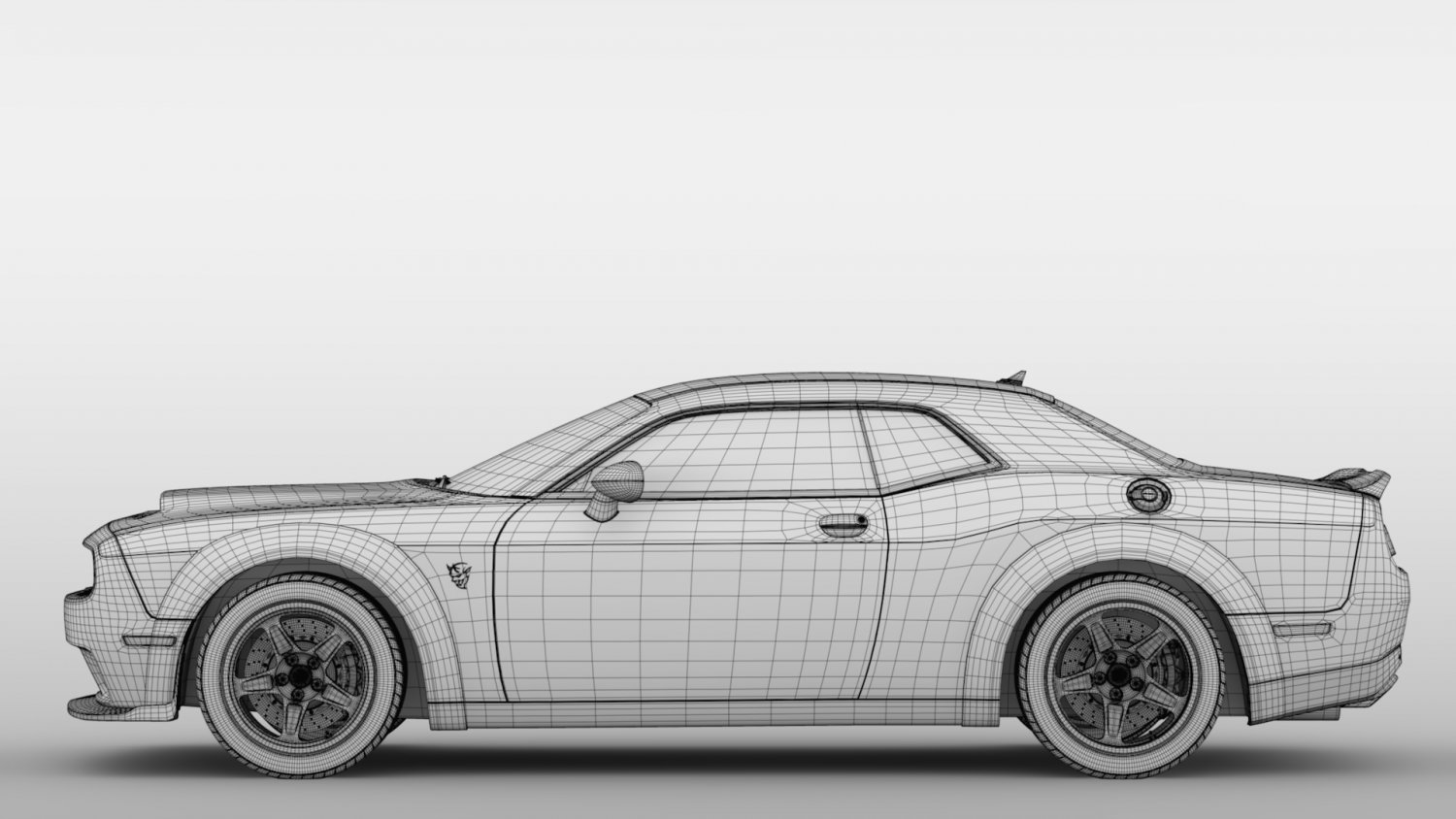 Hennessey Dodge Challenger Srt Demon 2019 3d Model In Sport Cars