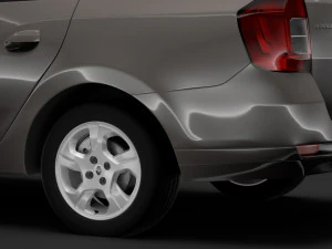 रेनॉल्ट लोगन एमसीवी 2018 3D मॉडल