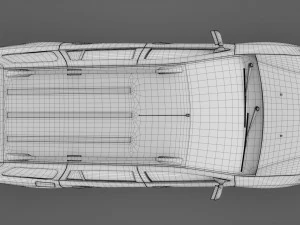 रेनॉल्ट लोगन एमसीवी 2018 3D मॉडल