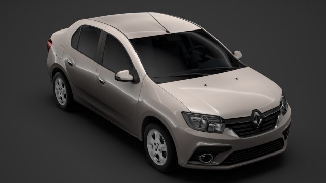 renault symbol 2018 Modèle 3D .c4d .max .obj .3ds .fbx .stl .blend 