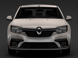 renault symbol 2018 Modèle 3D