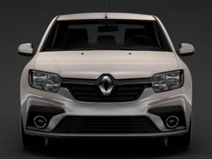 renault symbol 2018 3D Model