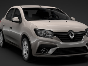 renault symbol 2018 Modèle 3D