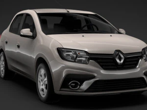renault symbol 2018 3D Model