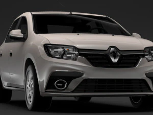 renault symbol 2018 3D Model