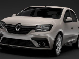 renault symbol 2018 3D Model