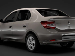 renault symbol 2018 3D Model
