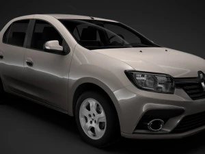renault symbol 2018 3D Model