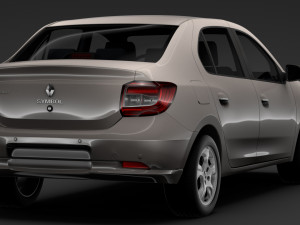 renault symbol 2018 Modèle 3D