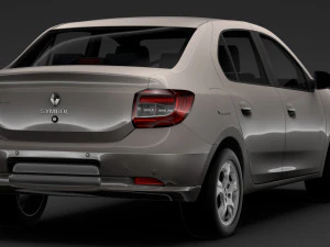 renault symbol 2018 3D Model
