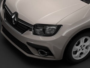 renault symbol 2018 Modèle 3D
