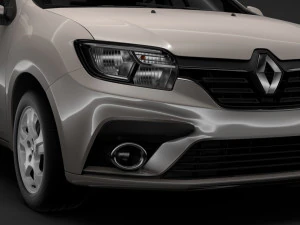 renault symbol 2018 3D Model