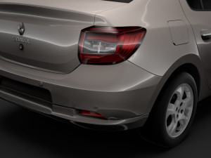renault symbol 2018 Modèle 3D