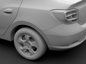 renault symbol 2018 Modèle 3D