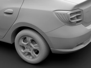 renault symbol 2018 3D Model