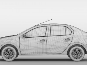 renault symbol 2018 Modèle 3D