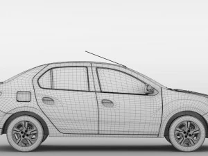 renault symbol 2018 3D Model