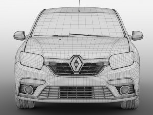 renault symbol 2018 Modèle 3D