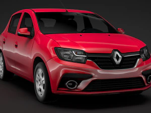 renault sandero 2018 3D Model
