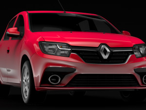 renault sandero 2018 Modelo 3D