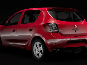 renault sandero 2018 3D Model