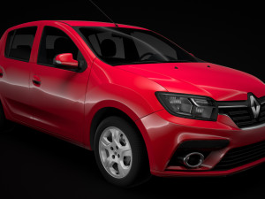 renault sandero 2018 Modelo 3D